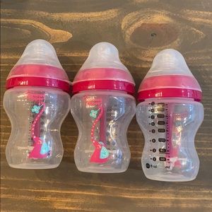 3- 9 oz tommee tippee new bottles